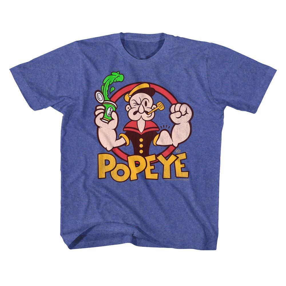 Popeye Spinach Royal Toddler T Shirt